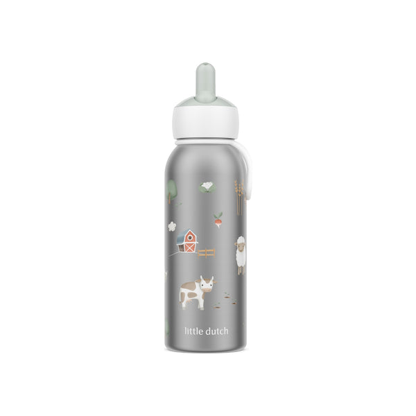 isoleerfles flip-up campus 350 ml - little farm