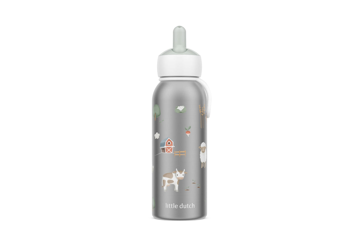isoleerfles flip-up campus 350 ml - little farm