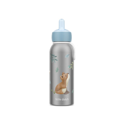isoleerfles flip-up campus 350 ml - forest friends