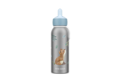 isoleerfles flip-up campus 350 ml - forest friends