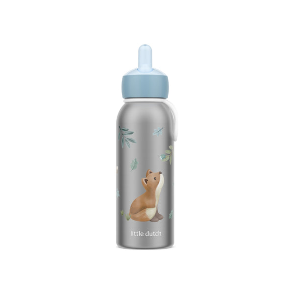 isoleerfles flip-up campus 350 ml - forest friends