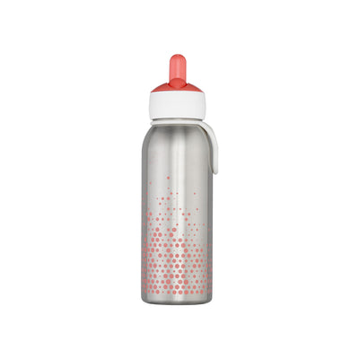 isoleerfles flip-up campus 350 ml - pink