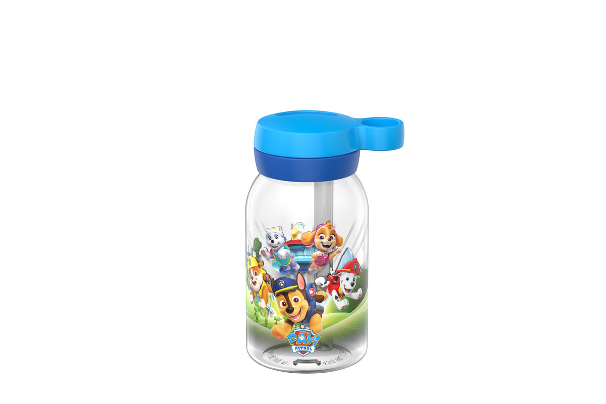 drinkfles met rietje campus 450 ml - paw patrol pups