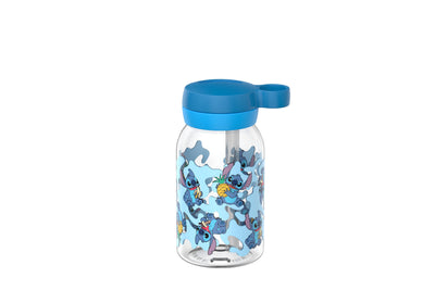 drinkfles met rietje campus 450 ml - stitch