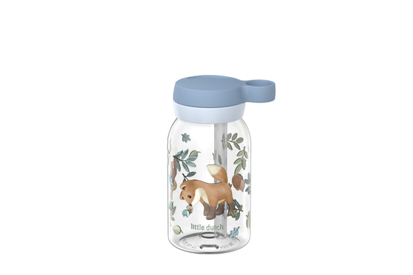 drinkfles met rietje campus 450 ml - forest friends