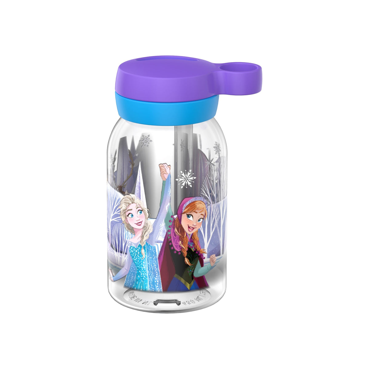 drinkfles met rietje campus 450 ml - frozen friends