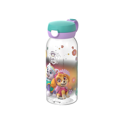 drinkfles met flipdop campus 600 ml - paw patrol girls