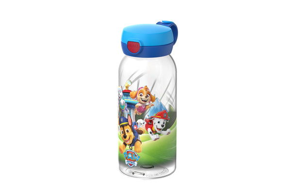 drinkfles met flipdop campus 600 ml - paw patrol pups