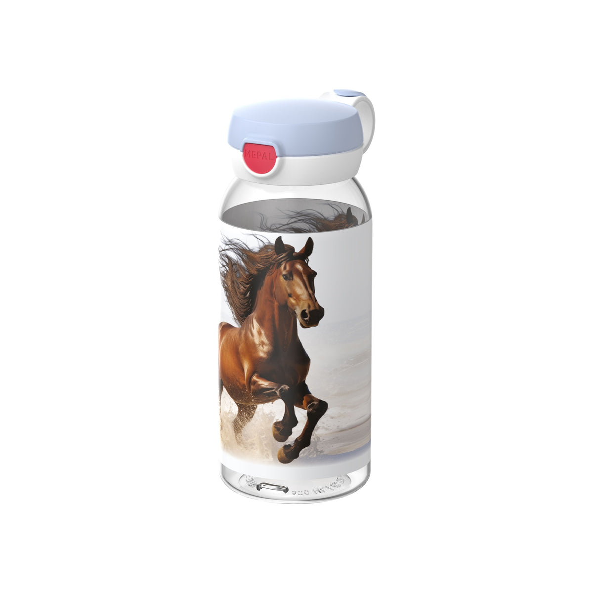 drinkfles met flipdop campus 600 ml - wild horse