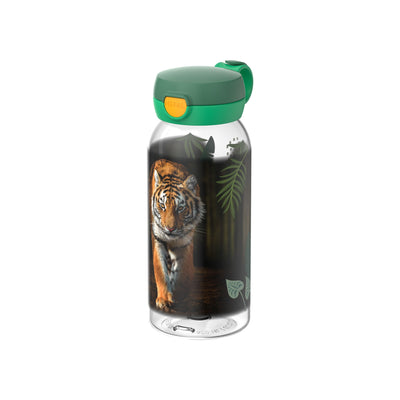 drinkfles met flipdop campus 600 ml - wild tiger