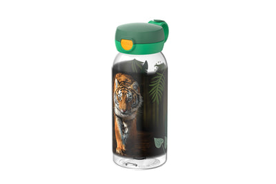 drinkfles met flipdop campus 600 ml - wild tiger