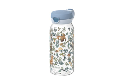 drinkfles met flipdop campus 600 ml - forest friends