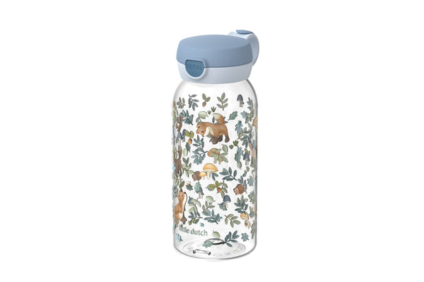 drinkfles met flipdop campus 600 ml - forest friends