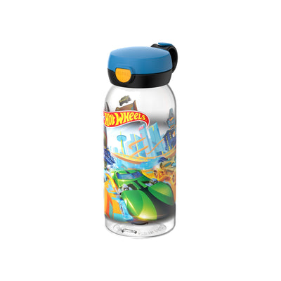 drinkfles met flipdop campus 600 ml - hot wheels