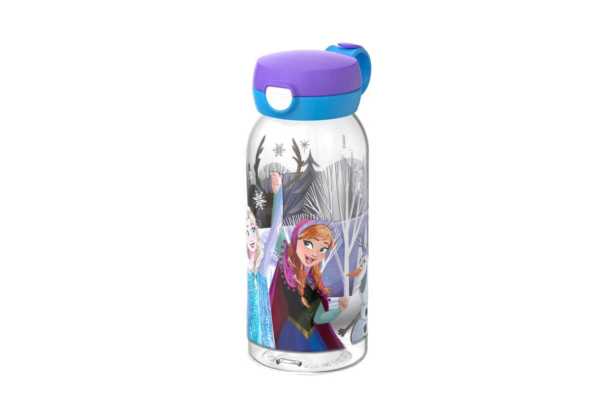 drinkfles met flipdop campus 600 ml - frozen friends