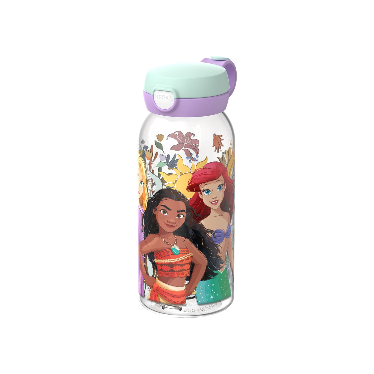 drinkfles met flipdop campus 600 ml - princess power
