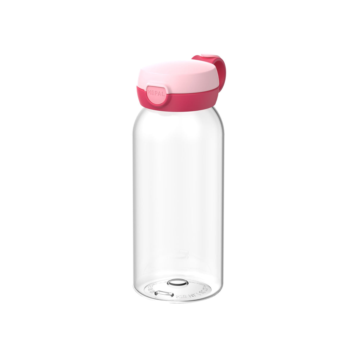 drinkfles met flipdop campus 600 ml - cool pink