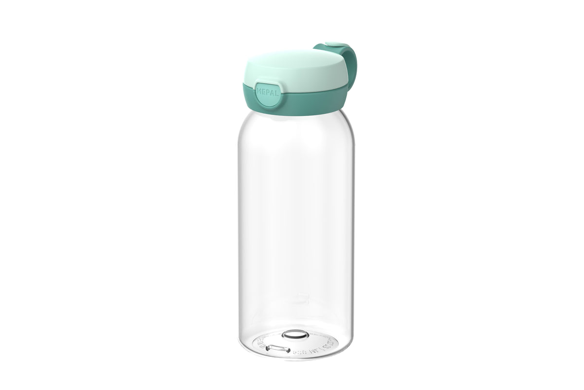 drinkfles met flipdop campus 600 ml - cool mint