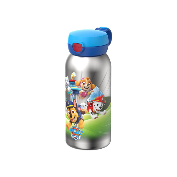 rvs drinkfles met flipdop campus 600 ml - paw patrol pups