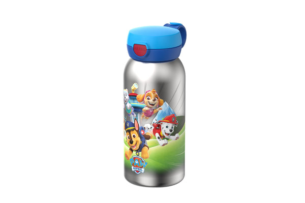 rvs drinkfles met flipdop campus 600 ml - paw patrol pups