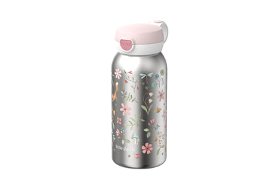 rvs drinkfles met flipdop campus 600 ml - fairy wonders