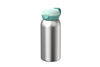 rvs drinkfles met flipdop campus 600 ml - cool mint