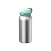 rvs drinkfles met flipdop campus 600 ml - cool mint