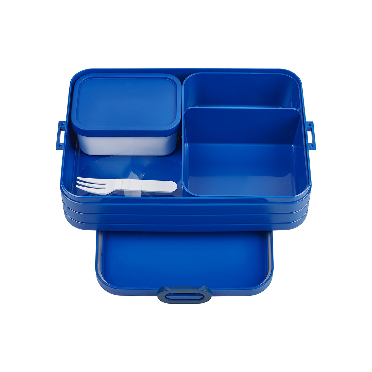 bento lunchbox take a break large - vivid blue