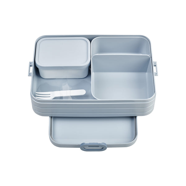 bento lunchbox take a break large - nordic blue