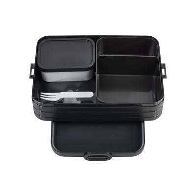 bento lunchbox take a break large - nordic black