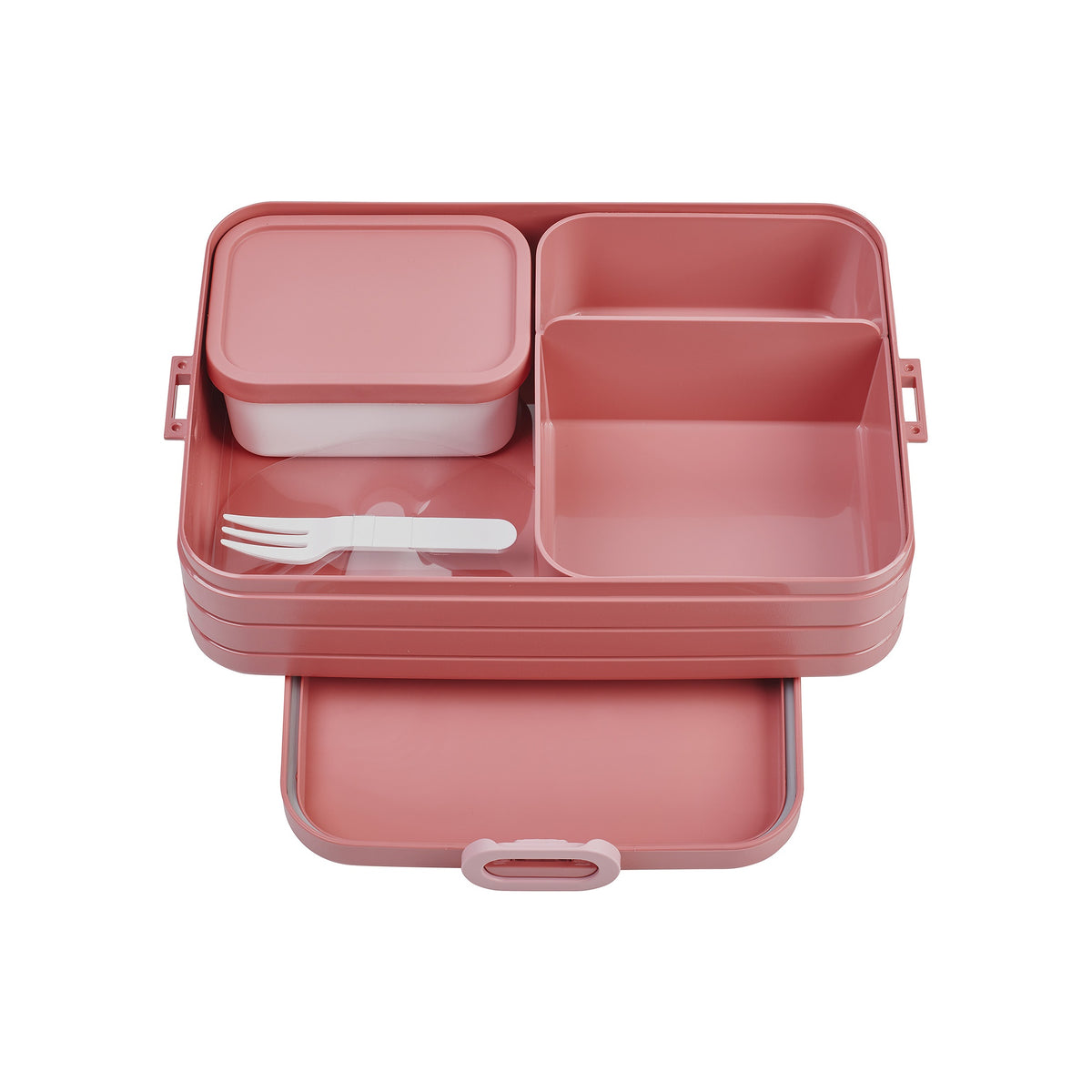bento lunchbox take a break large - vivid mauve
