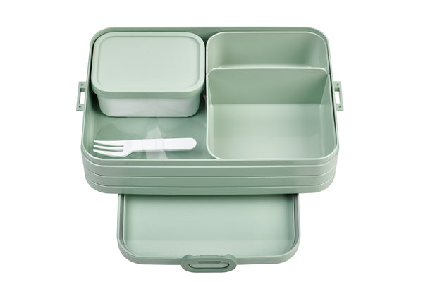 bento lunchbox take a break large - nordic sage