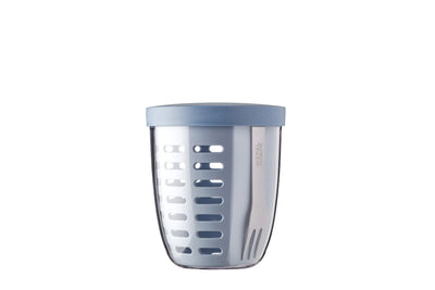 fruit & veggie pot ellipse - nordic blue