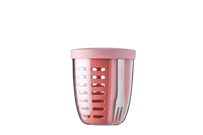 fruit & veggie pot ellipse - vivid mauve