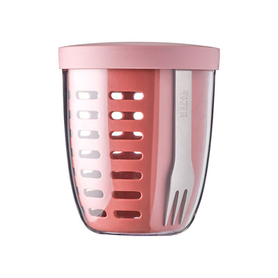 fruit & veggie pot ellipse - vivid mauve