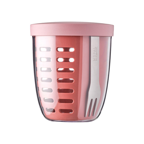 fruit & veggie pot ellipse - vivid mauve