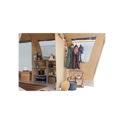Karsten Tunneltent Imperia — Beige/Zwart