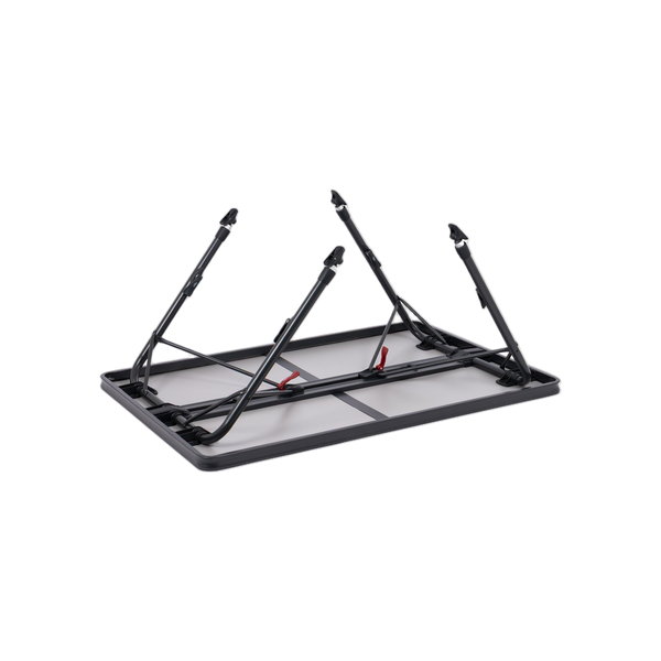 Crespo Tafel AP/272-89 zwart 120x80 alu