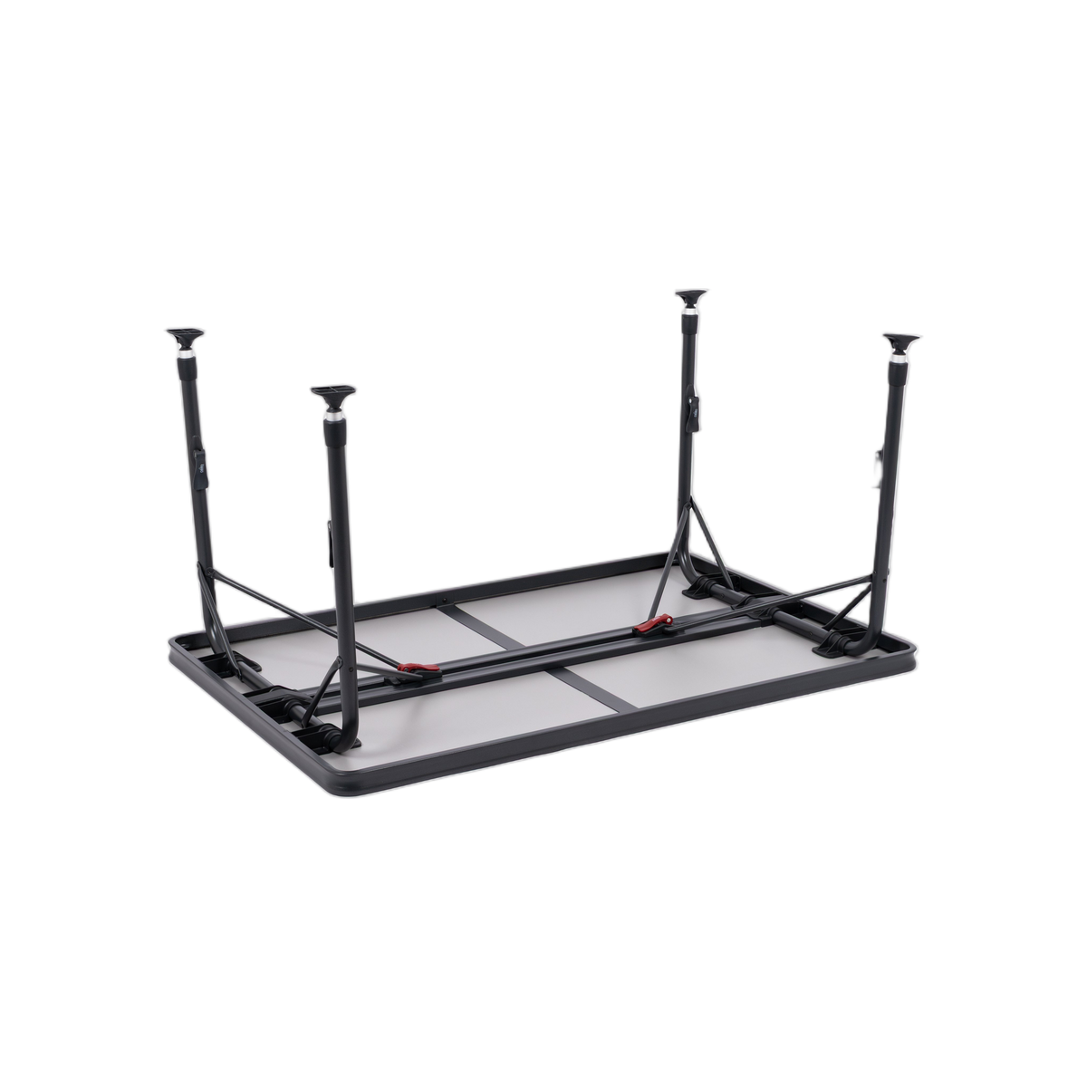 Crespo Tafel AP/272-89 zwart 120x80 alu