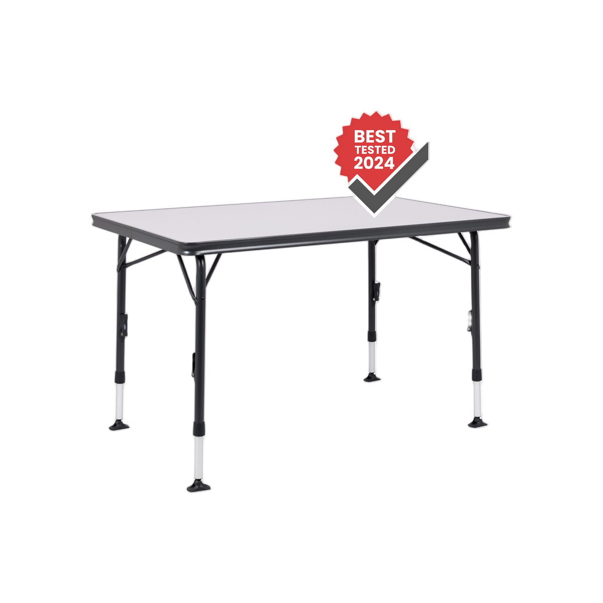 Crespo Tafel AP/272-89 zwart 120x80 alu