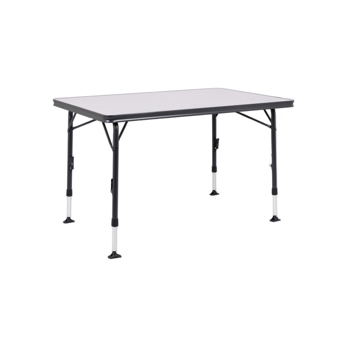 Crespo Tafel AP/272-89 zwart 120x80 alu