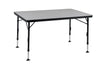 Crespo Tafel AP/273-89 zwart 130x85 alu