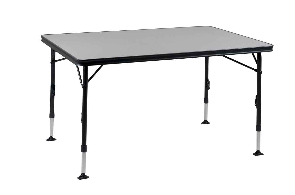Crespo Tafel AP/273-89 zwart 130x85 alu