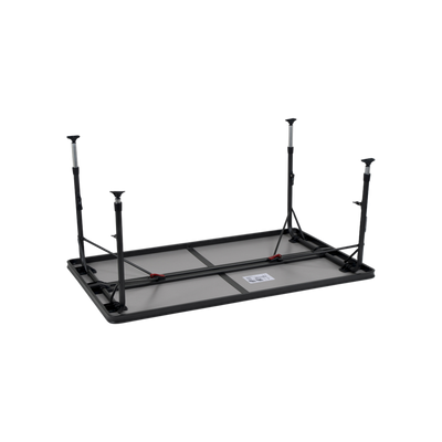 Crespo Tafel AP/274-89 zwart 150x89 alu