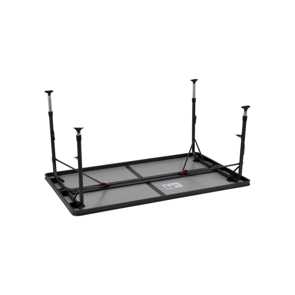 Crespo Tafel AP/274-89 zwart 150x89 alu