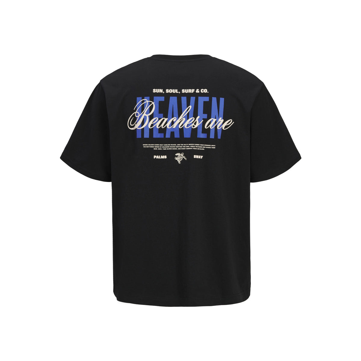 JREBHAYDEN RELAXED SS TEE — Aqua Gray
