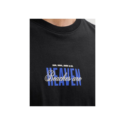 JREBHAYDEN RELAXED SS TEE — Aqua Gray