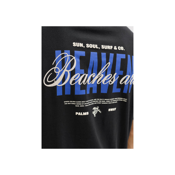 JREBHAYDEN RELAXED SS TEE — Aqua Gray