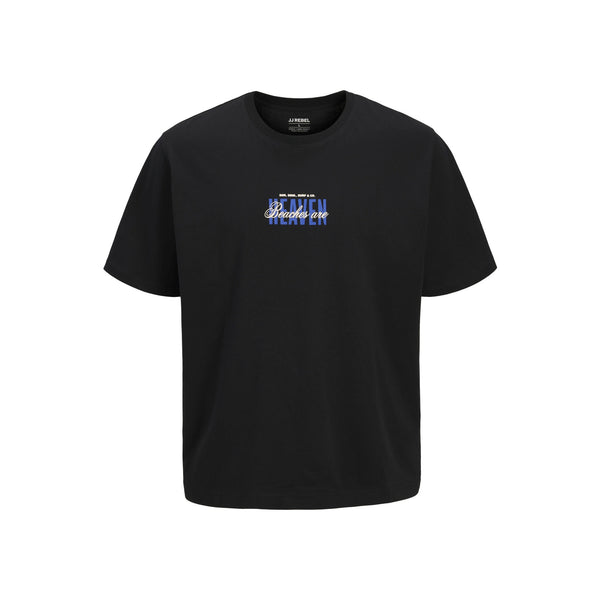 JREBHAYDEN RELAXED SS TEE — Aqua Gray