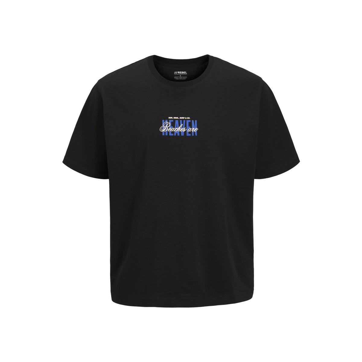 JREBHAYDEN RELAXED SS TEE — Aqua Gray